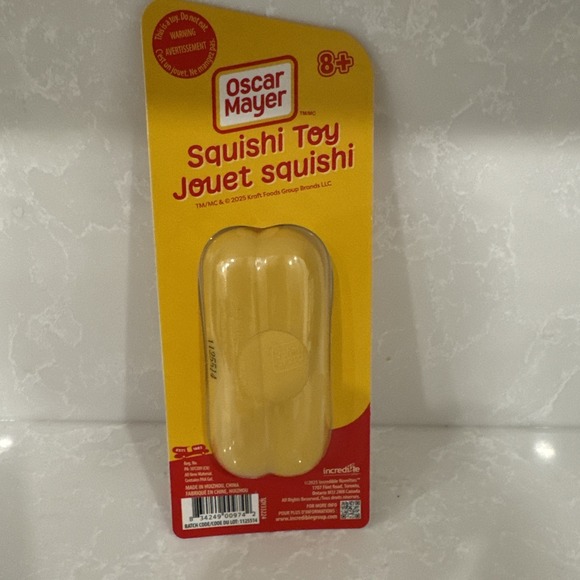 Rare Oscar Mayer Hot Dog Squishi Toy Funny Viral Tik Tok Toy NEW - Picture 3 of 3